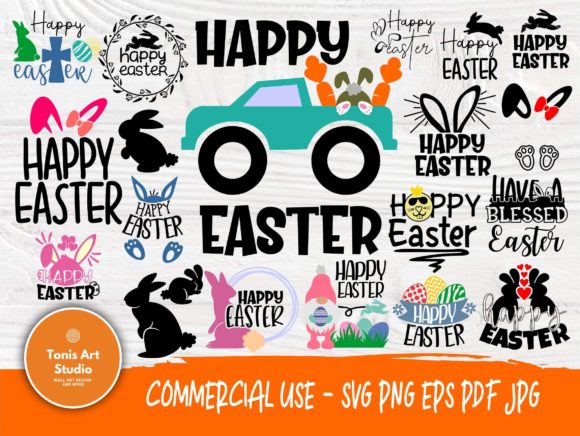 Download Happy Easter SVG Cut Files, Sayings Svg - Premium Resources