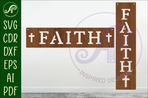 Download Faith Word Wall Art Sign, SVG File - Premium Resources